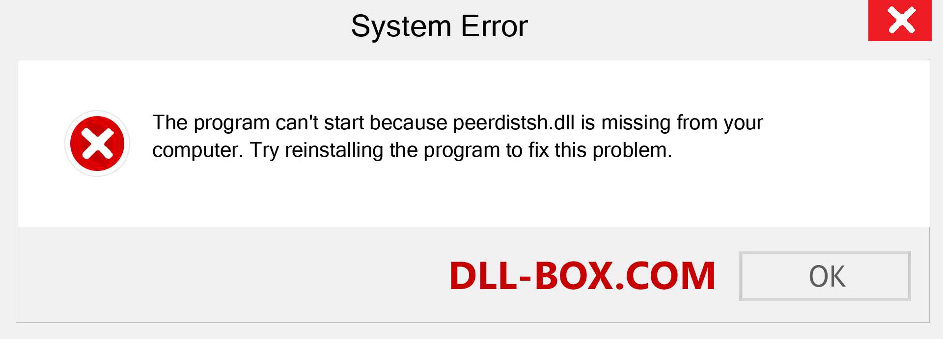  peerdistsh.dll file is missing?. Download for Windows 7, 8, 10 - Fix  peerdistsh dll Missing Error on Windows, photos, images
